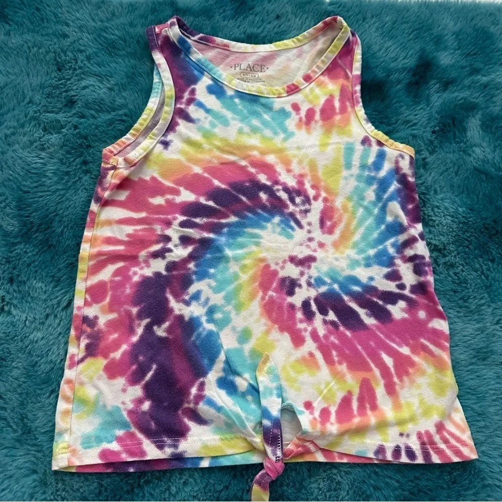 The Children’s Place Tie Dye Tank Top Size S